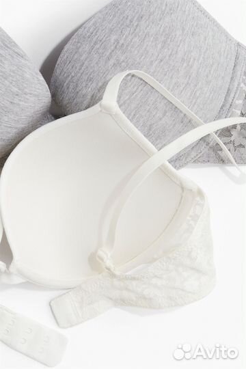 Бюстгальтеры хлопок hm 75A 80C без пушап