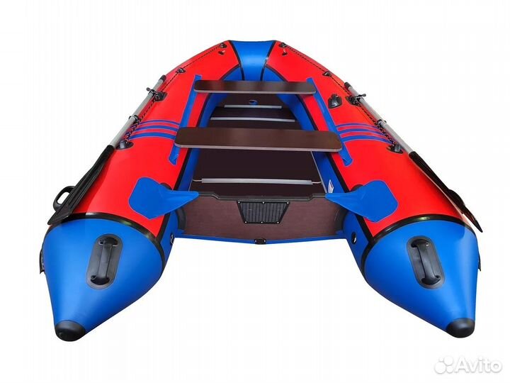 Лодка Annkor 350R; красно-синий