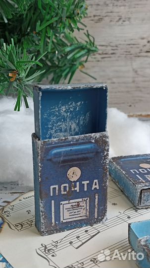 Ёлочная игрушка на ёлку, почтовый ящик-сюрпризница