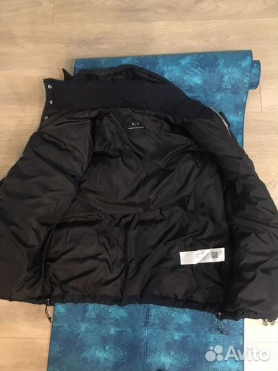 Бомбер Armani Exchange nylon twill bomber jacket