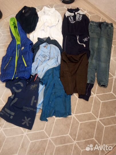Детские вещи пакетом рост 140