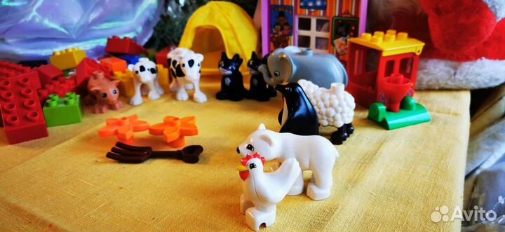 Фигурки животные lego duplo