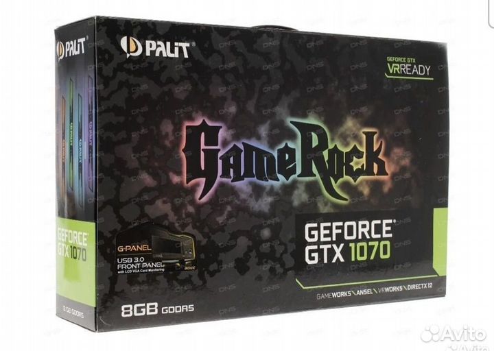 Gtx 1070 palit gamerock