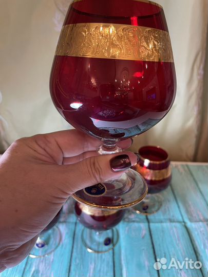 Бокалы под коньяк Bohemia 6 штук