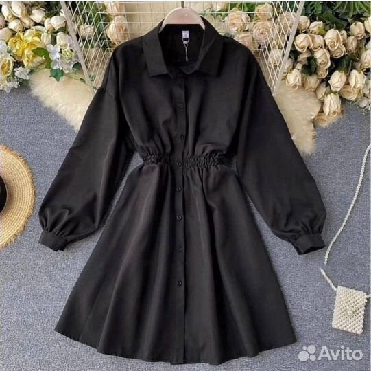 Платье женское 42 44 черное вечернее