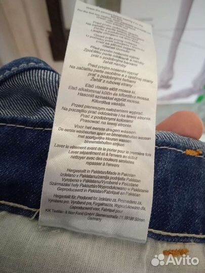 Джинсовый комбинезон женский