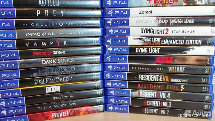 Ps4 игры жанр ужасы