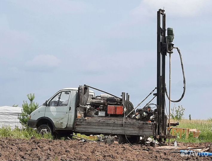 Буровая на базе газели (полный привод)