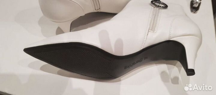 Ботильоны белые новые