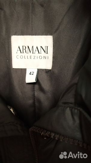 Пуховик женский Armani collezioni оригинал