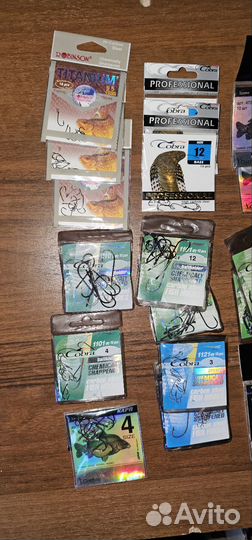 Крючки рыболовные