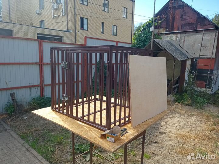 Клетка усиленная для собак / животных 100*70*70