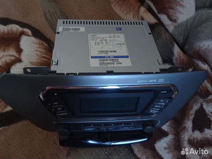 Штатная магнитола на kia rio 3