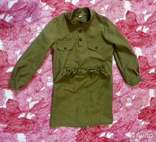 Детский военный костюм