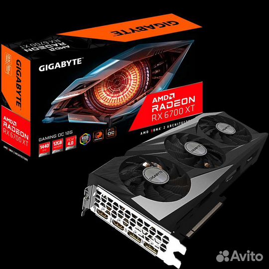 Видеокарта Rx 6700xt 12gb