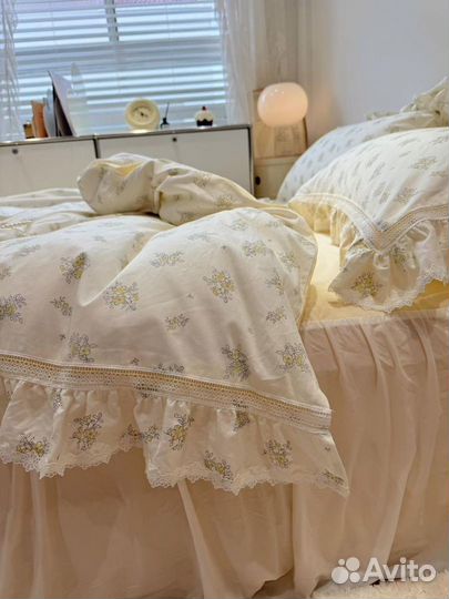 Постельное белье сатин евро