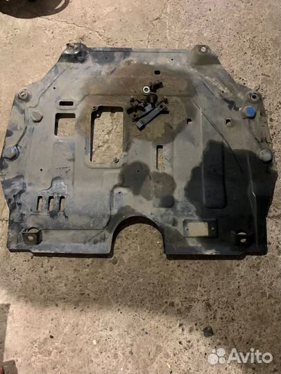 Защита картера двигателя на honda cr-v 4