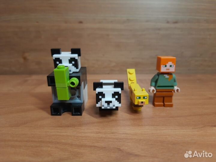 Lego Minecraft 21158 Питомник панд