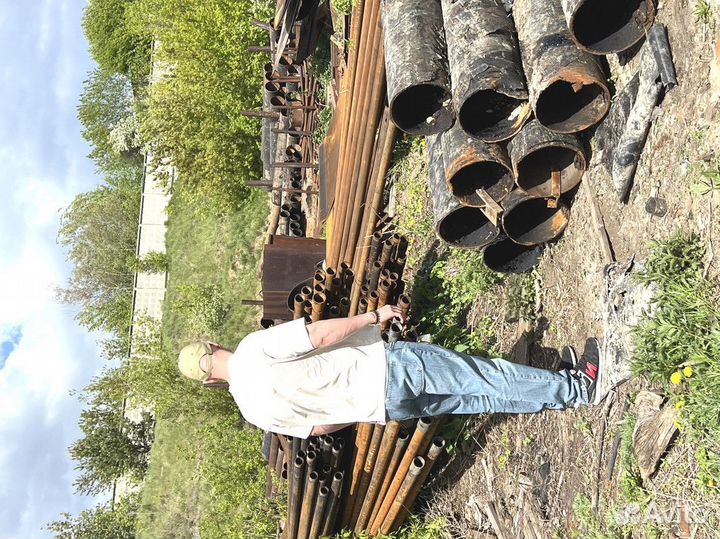 Труба металлическая 200х30 мм