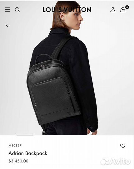 Louis vuitton рюкзак