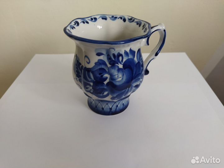 Чайная пара гжель 2 шт. и кружка гжель 1 шт