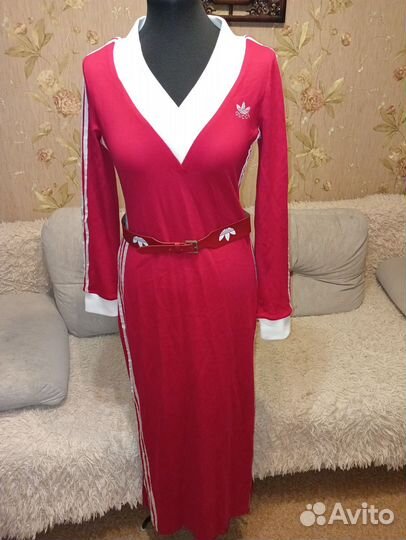 Платье трикотажное женское