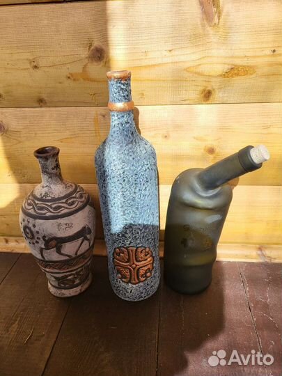 Кувшины и графины и бутылки
