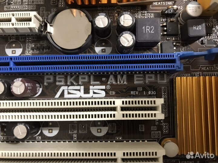 Материнская плата Asus p5kpl-AM EPU socket 775