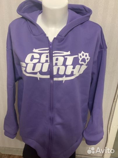 Толстовка женская oversize