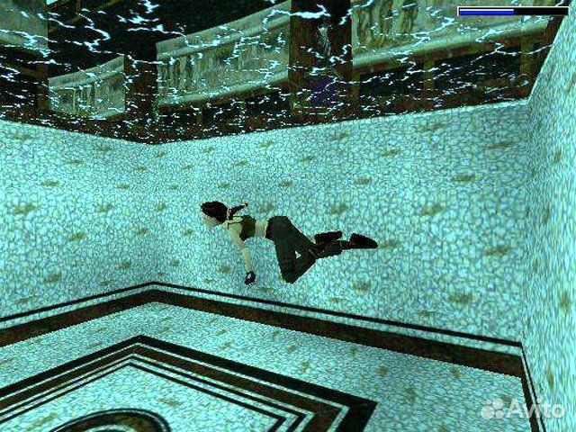 Tomb Raider II, б/у, без обложки, немецкий PS One