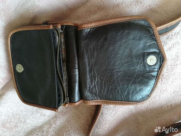 Сумка кобура натуральная кожа