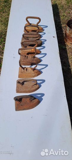 Утюг чугунный жаровый СССР