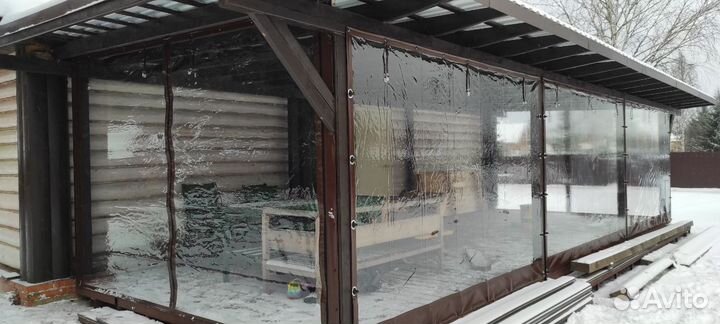 Мягкие окна для веранды