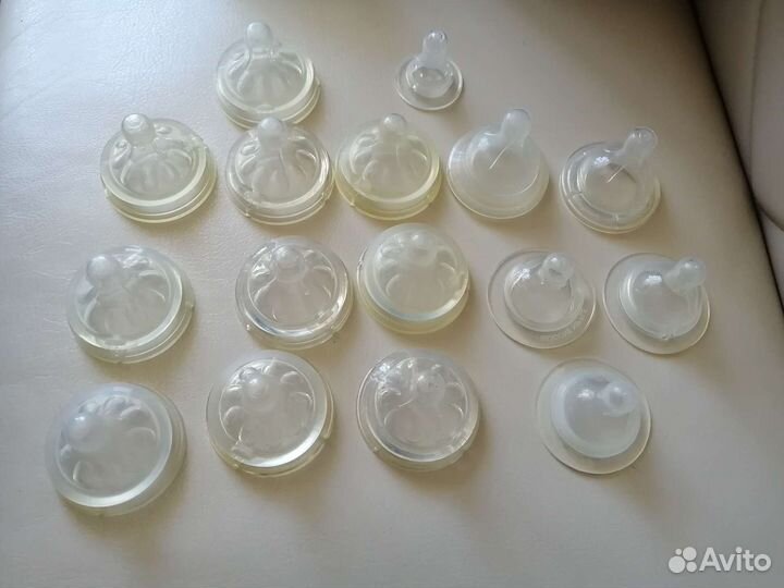 Соски avent, бутылочки, детские принадлежности