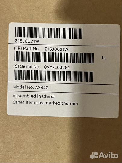 Ноутбук Apple MacBook Pro 14 Z15J0021W M1, 32 Гб