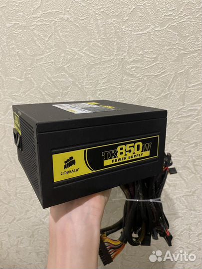 Блок питания corsair tx850w 80+gold