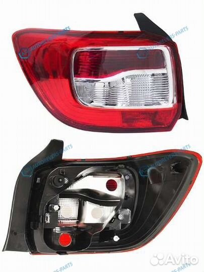 ST-551-19L5L Фонарь задний renault logan 14- LH