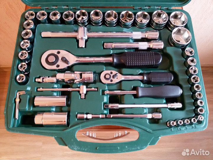 Набор инструментов 61 предмет новый