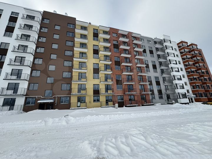 1-к. квартира, 35,6 м², 8/8 эт.