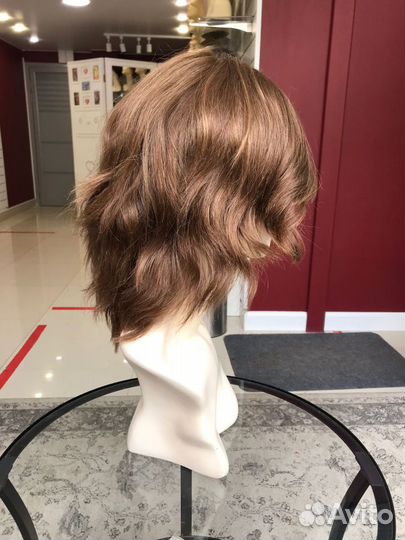 Парик с имитацией кожи головы