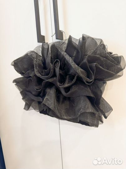 Топ бандо с оборами Zara M