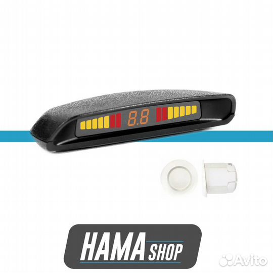 Парктроник ParkMaster 4-fj-40W White 4 датчика