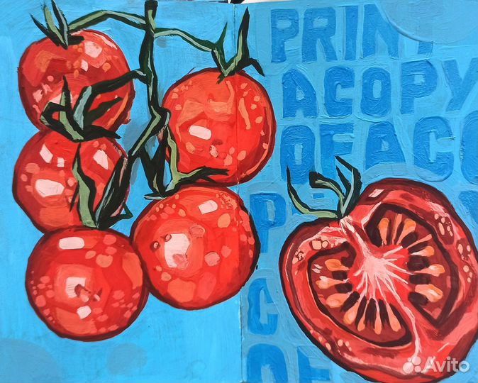 Рисунки на заказ; бумага/холст