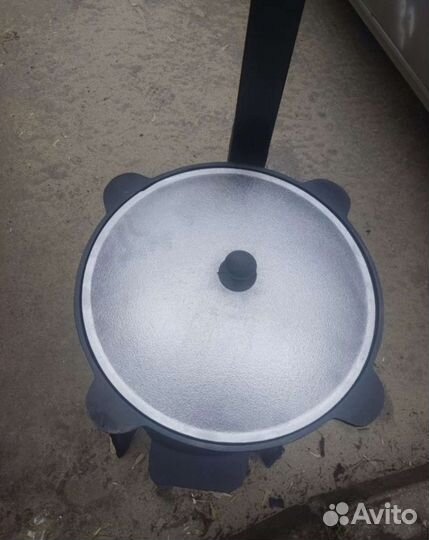 Казан узбекский 12 л с печью трубой (артикул 2725)