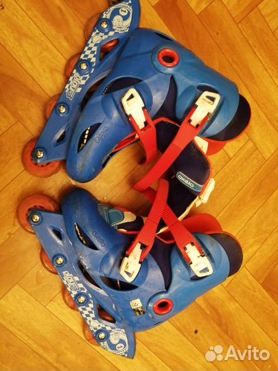 Роликовые коньки детские раздвижные