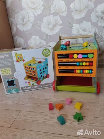 Развивающие деревянные игрушки