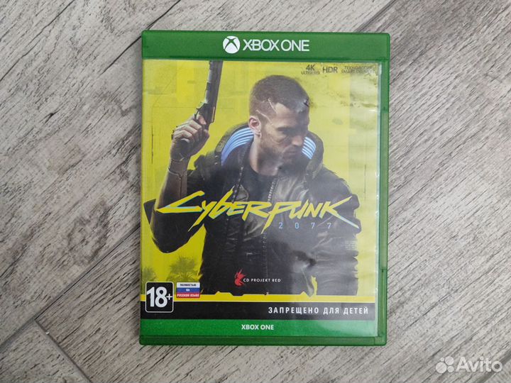 Cyberpunk 2077 диск на xbox