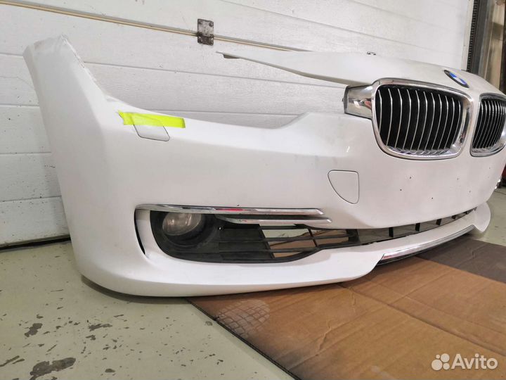 Передний бампер BMW F 30 дорест