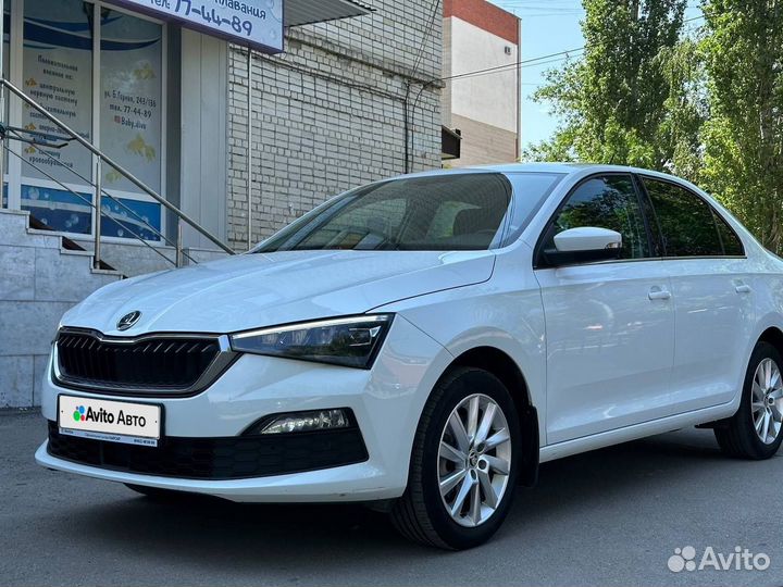 Skoda Rapid 1.6 AT, 2021, 87 350 км