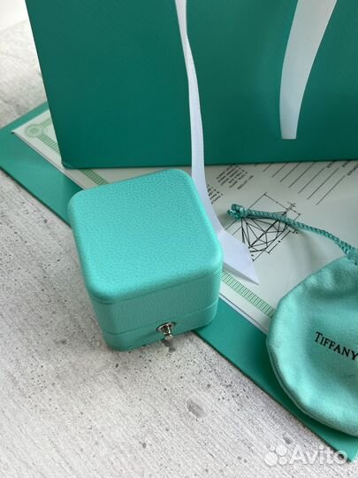 Коробка tiffany для кольца